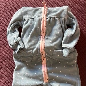 Infant Girl’s Hooded Onesie